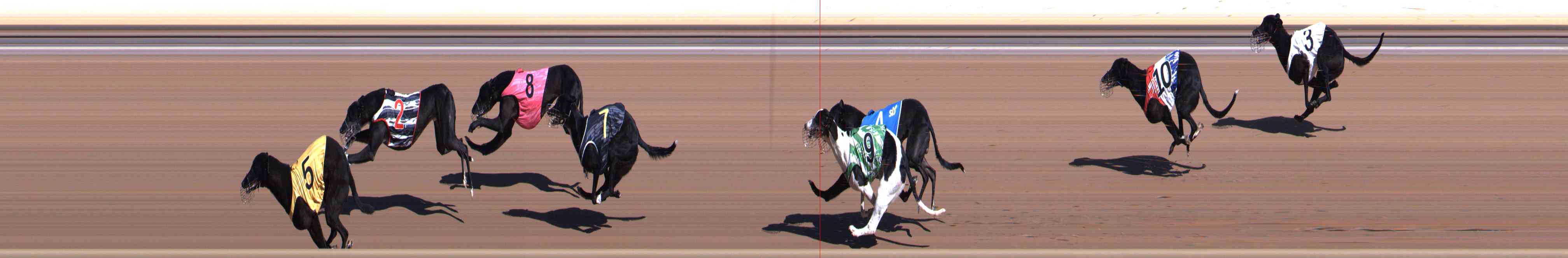 Race result finish photo